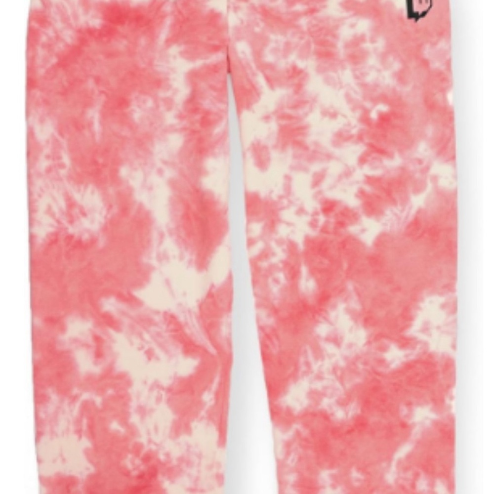 Twitch Pink Tie Dye  sweatpants